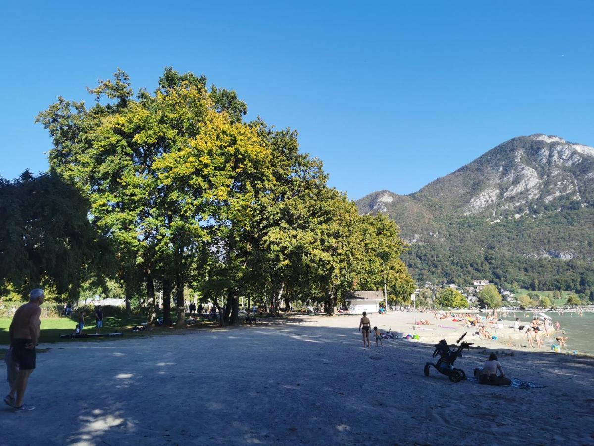 Charmant Appartement A 1 Minute Du Lac Annecy Esterno foto